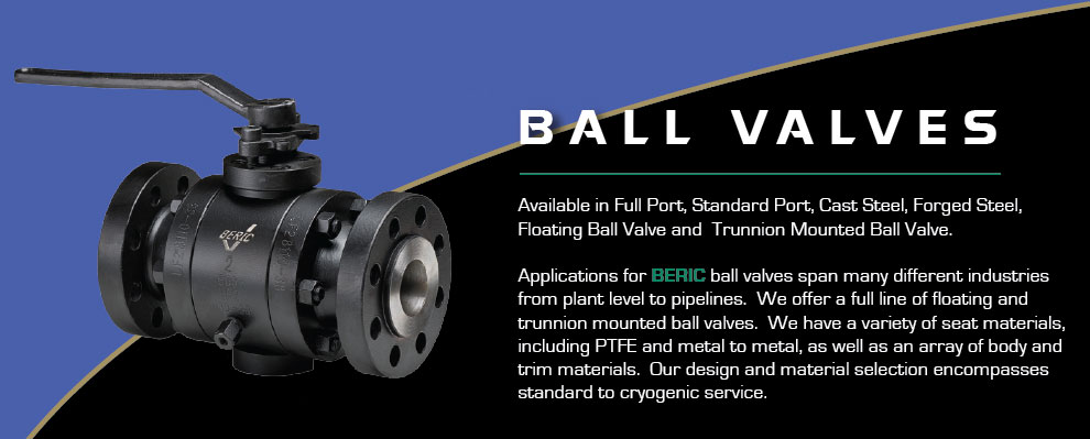 B – Ball Valves